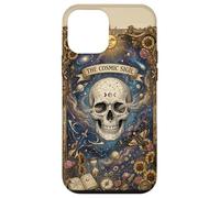 Carcasa para iPhone 12 Mini The Cosmic Sigil Celestial Skull and Galaxy