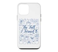 Carcasa para iPhone 12 Mini The Fall I Turned 8 Lindo Otoño 8 Cumpleaños