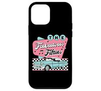 Carcasa para iPhone 12 Mini The Fifties 1950s Car Music Checkerboard Rockabilly Sock Hop