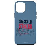 Carcasa para iPhone 12 Mini The Flintstones Fred Barney Stacks on Stacks