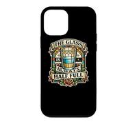 Carcasa para iPhone 12 Mini The Glass Always Half Full de vitrales y atrapasoles