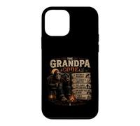 Carcasa para iPhone 12 Mini The Grandpa Code Funny Bigfoot Camping Humor Cita