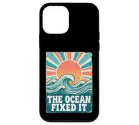 Carcasa para iPhone 12 Mini The Ocean Fixed It Retro Beach Waves Sun