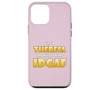 Carcasa para iPhone 12 Mini Theresa Joke Idgaf Meme Cute Halloween Costume For Theresas