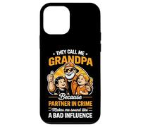 Carcasa para iPhone 12 Mini They Call Me Grandpa Partner In Crime Bad Influence Matching