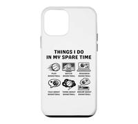 Carcasa para iPhone 12 Mini Things I Do in My Spare Time Funny Basketball Men Women Kids