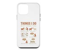 Carcasa para iPhone 12 Mini Things I Do in My Spare Time Funny Farmer Goats