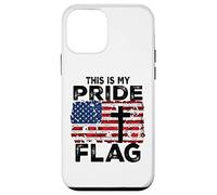 Carcasa para iPhone 12 Mini This Is My Pride Flag Jesus Cross USA American 4 of July