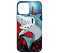 Carcasa para iPhone 12 Mini Tiburón Feliz Sonriente
