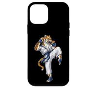 Carcasa para iPhone 12 Mini Tigre Artes Marciales Karate Kickboxing Taekwondo Jiu Jitsu