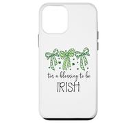Carcasa para iPhone 12 Mini Tis a Blessing to be Irish Blessings St Patricks Lucky Women
