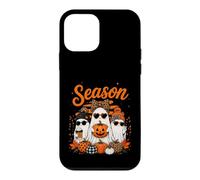 Carcasa para iPhone 12 Mini Tis The Season Cute Halloween Ghosts Pumpkin Fall Fun