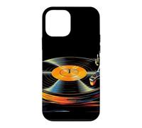 Carcasa para iPhone 12 Mini Tocadiscos de Vinilo 80s 90s Música DJ Músico
