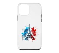 Carcasa para iPhone 12 Mini Torre Eiffel: Icono de París Revisitado en Clave Street Art