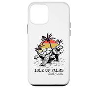 Carcasa para iPhone 12 Mini Tortuga Boba Retro de Isle of Palms Sea Turtle Preservation, Carolina del Sur