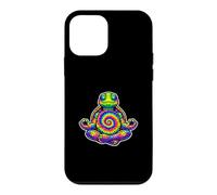 Carcasa para iPhone 12 Mini Tortuga Meditando Hippie Paz Regalo
