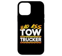 Carcasa para iPhone 12 Mini Tow Truck Driver Wrecker Bad Ass Tow Trucker