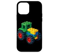 Carcasa para iPhone 12 Mini Tractor Master Builder Bloque Construcción de Ladrillos