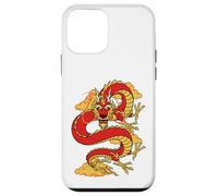 Carcasa para iPhone 12 Mini Traditional Zodiac Lucky Red Oriental Chinese Dragon