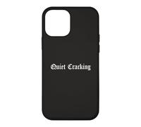 Carcasa para iPhone 12 Mini Tranquilo Cracking Despacho de Oficina Gen Z Empleado Trabajo de Trabajo