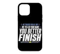 Carcasa para iPhone 12 Mini Triatlón Support Crew Swim Bike Run Race Day Support