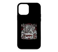 Carcasa para iPhone 12 Mini Trono Debajo de Las Olas Japonesas Señor Dragón Japonés