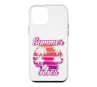 Carcasa para iPhone 12 Mini Tropical Vibes Beach Sunset Palms Retro Summer Energy