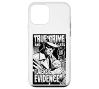 Carcasa para iPhone 12 Mini True Crime and Cats Furensic Evidence Funny Cat Lover Dueño