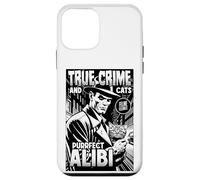 Carcasa para iPhone 12 Mini True Crime and Cats Purrfect Alibi Funny Cat Lover Dueño