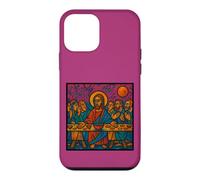 Carcasa para iPhone 12 Mini Última Cena por Leonardo Davinci Graffiti Style
