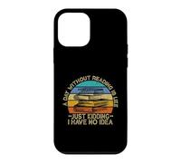 Carcasa para iPhone 12 Mini Un día sin Leer es como un Bibliotecario Nerd de Libros para Amantes de los Libros