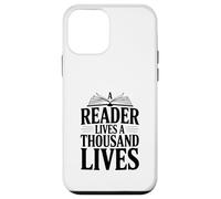 Carcasa para iPhone 12 Mini Un Lector Vive mil Vidas Cita literaria