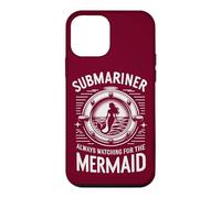 Carcasa para iPhone 12 Mini Un submarinista Siempre está Buscando el Submarino Mermaid Quote