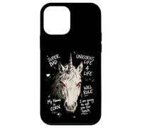 Carcasa para iPhone 12 Mini Unicornio Ojos Rojos Mal Estilo Callejero Vibraciones