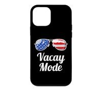 Carcasa para iPhone 12 Mini Vacay Mode USA Sunglasses Summer Vacation & Travel Bloggers