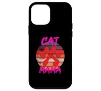 Carcasa para iPhone 12 Mini Valentine Cat Mum, Linda Amante de los Gatos, Cat Mama Cats