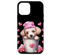 Carcasa para iPhone 12 Mini Valentines Dog Graphic For Women Cute Love Heart For Dog Mom