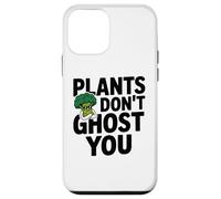 Carcasa para iPhone 12 Mini Vegano Vegetariano Basado en Plantas Herbívoro Brócoli Lindo Humor