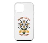Carcasa para iPhone 12 Mini Vevey Suiza Narciso Flor