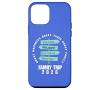 Carcasa para iPhone 12 Mini Viaje Familiar Vacaciones de Verano 2026 Amante de Viajes grupales a Juego