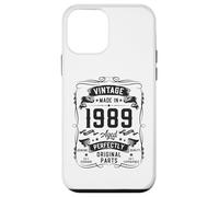 Carcasa para iPhone 12 Mini Vintage 1989 37yr 37th Birthday Gifts for Men 37 Years Old