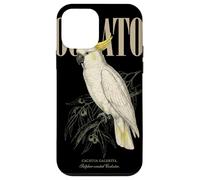 Carcasa para iPhone 12 Mini Vintage Cacatúa Avistamiento Arte Naturaleza Amor Pájaros