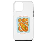Carcasa para iPhone 12 Mini Vintage Fruit Papaya Flower Botanical Cottagecore Fruit