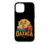 Carcasa para iPhone 12 Mini Vintage Oaxaca México Travel Souvenir Monumento Regalo