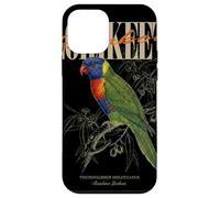 Carcasa para iPhone 12 Mini Vintage Rainbow Lorikeet Bird Watching Art Naturaleza Amor Pájaros