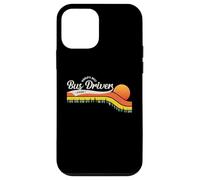 Carcasa para iPhone 12 Mini Vintage Retro School Bus Driver World'S Best Bus Driver Ever