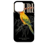 Carcasa para iPhone 12 Mini Vintage, Sol, Conure, observación de Aves, Arte, Naturaleza, Amor, pájaros