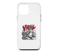 Carcasa para iPhone 12 Mini Virgilio Romano Poeta Eneida Latina Clásico Épico
