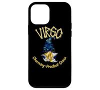 Carcasa para iPhone 12 Mini Virgo Zodiac Gnomo Astrología Diseño Celestial