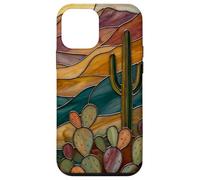 Carcasa para iPhone 12 Mini Vitral Cactus Artful Trendy